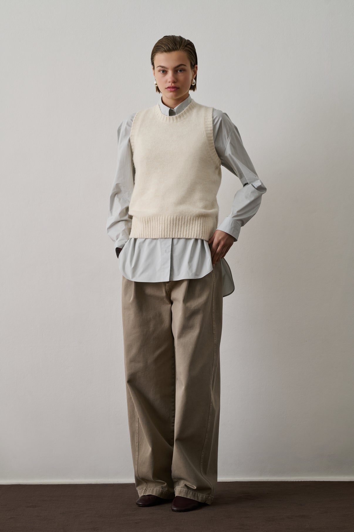 Pull Namaste - Ecru - Femme vue 4