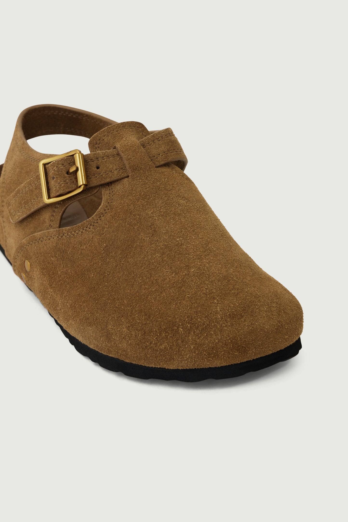 BARI BROWN CLOGS