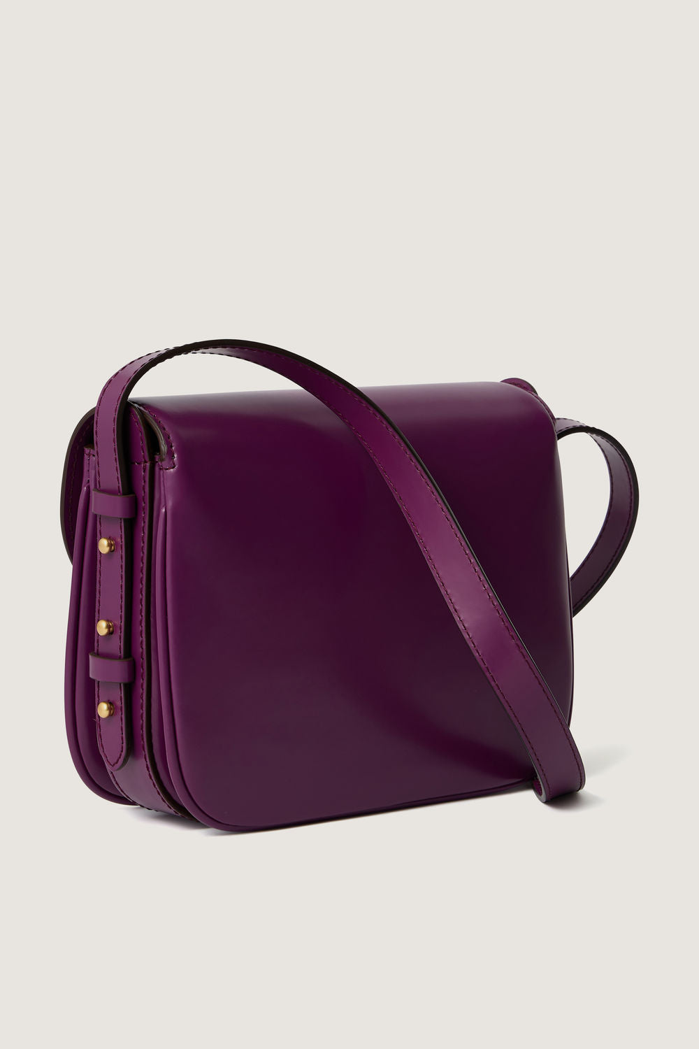 Sac Bellissima Mini - Pourpre - Cuir - Femme