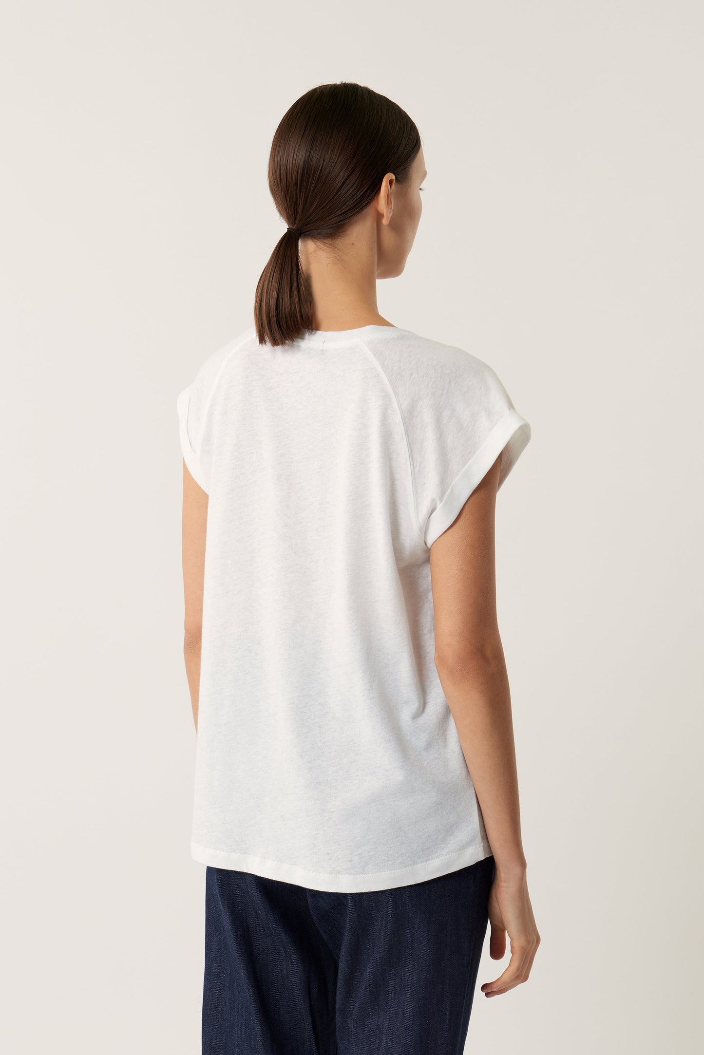 VALENTINA WHITE TEE-SHIRT